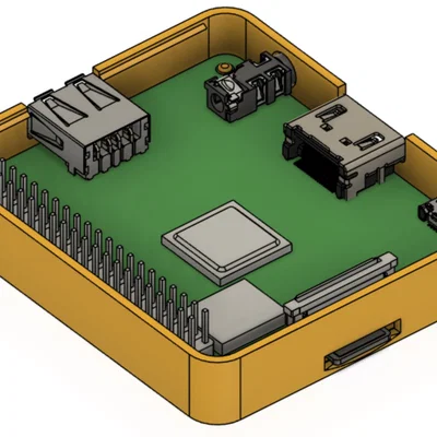Vỏ máy Raspberry Pi 3A nhỏ gọn