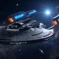 Mô hình tàu Star Trek Federation Titan-A Fleet Command (STFC) - Thumbnail 1