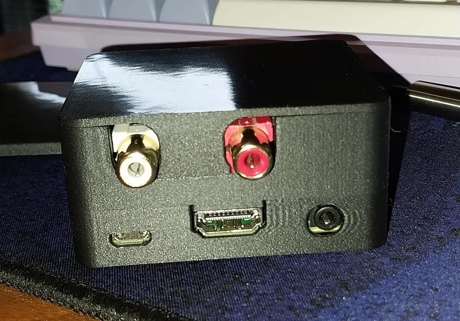 Hộp đựng Raspberry Pi 3a kèm Allo Boss DAC HAT in 3D - Image 1