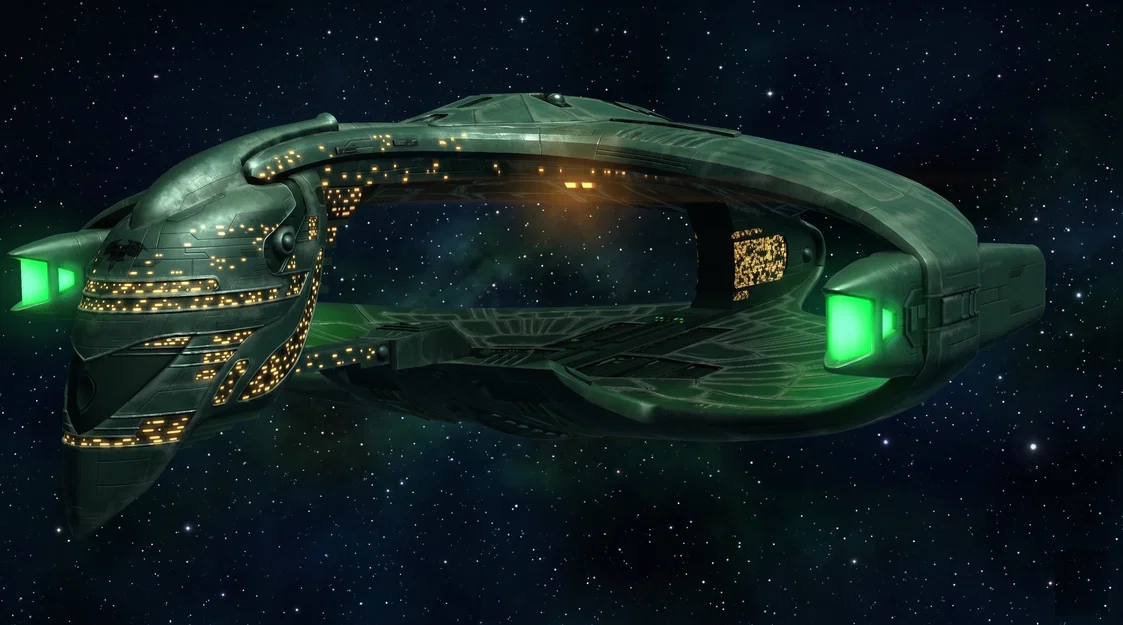 Mô hình tàu chiến D'Deridex lớp Warbird của phe Romulan (Star Trek Fleet Command) - Image 1