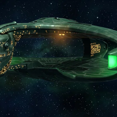 Mô hình tàu chiến D'Deridex lớp Warbird của phe Romulan (Star Trek Fleet Command)