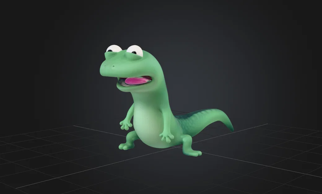 Mô hình Lizard Tom từ Hoppers Ahhh - Đồ chơi in 3D độc đáo - Image 1