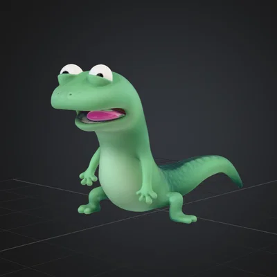 Mô hình Lizard Tom từ Hoppers Ahhh - Đồ chơi in 3D độc đáo