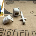 Bộ phụ kiện in 3D nhân vật Finn (tương thích Lego minifig) - Thumbnail 1