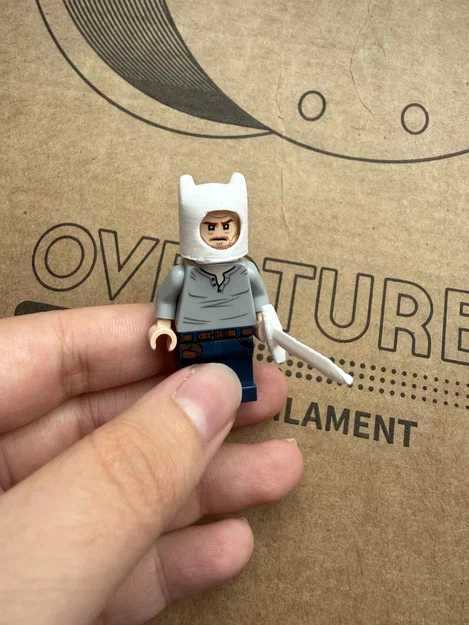 Bộ phụ kiện in 3D nhân vật Finn (tương thích Lego minifig) - Image 2