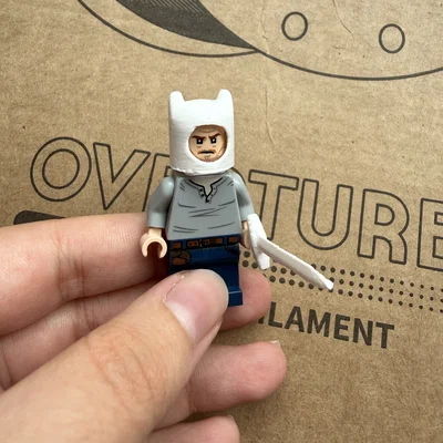 Bộ phụ kiện in 3D nhân vật Finn (tương thích Lego minifig)
