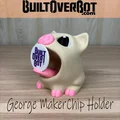 George The Pig MakerChip Holder - Giá đỡ MakerChip hình chú heo - Thumbnail 3