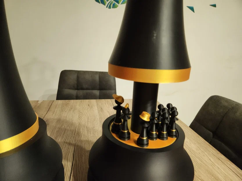 Quân cờ tốt (Pawn) cỡ lớn kèm phụ kiện thời trang (nhiều mảnh lắp ghép) - Image 3
