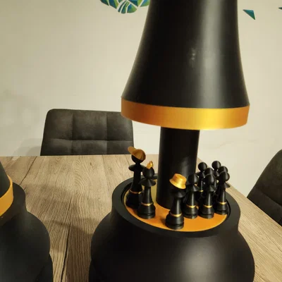 Quân cờ tốt (Pawn) cỡ lớn kèm phụ kiện thời trang (nhiều mảnh lắp ghép)
