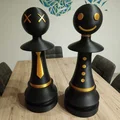 Quân cờ tốt (Pawn) cỡ lớn kèm phụ kiện thời trang (nhiều mảnh lắp ghép) - Thumbnail 10
