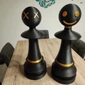 Quân cờ tốt (Pawn) cỡ lớn kèm phụ kiện thời trang (nhiều mảnh lắp ghép) - Thumbnail 11