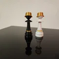 Quân cờ tốt (Pawn) cỡ lớn kèm phụ kiện thời trang (nhiều mảnh lắp ghép) - Thumbnail 13