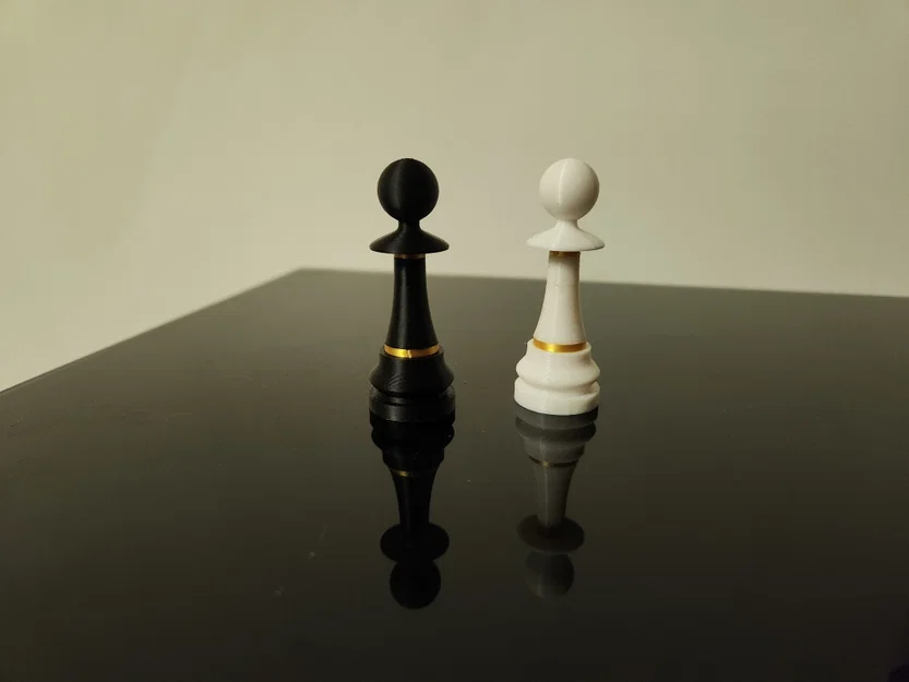 Quân cờ tốt (Pawn) cỡ lớn kèm phụ kiện thời trang (nhiều mảnh lắp ghép) - Image 14