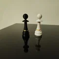 Quân cờ tốt (Pawn) cỡ lớn kèm phụ kiện thời trang (nhiều mảnh lắp ghép) - Thumbnail 14