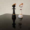 Quân cờ tốt (Pawn) cỡ lớn kèm phụ kiện thời trang (nhiều mảnh lắp ghép) - Thumbnail 16