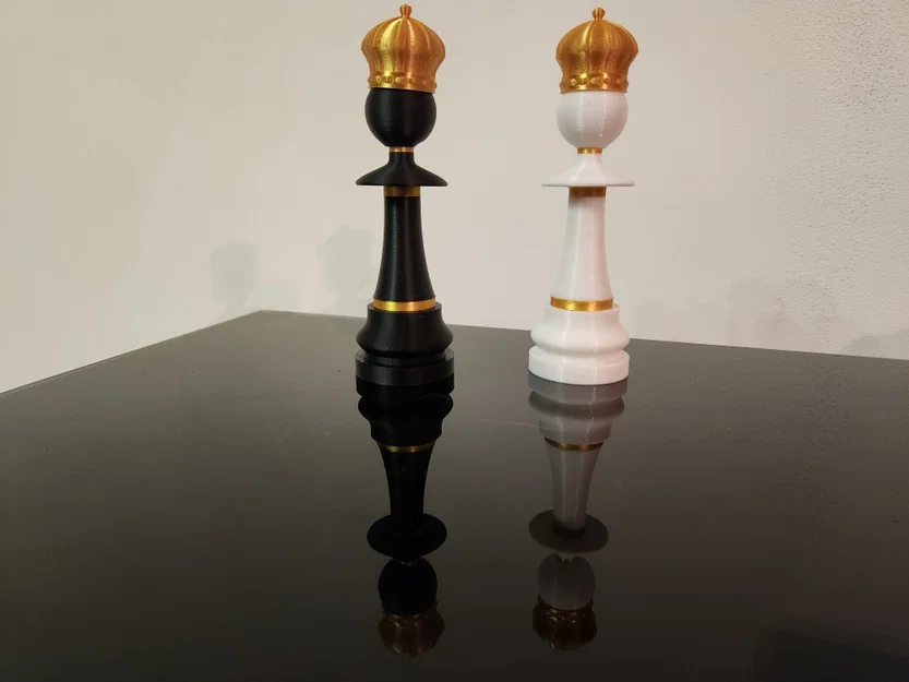 Quân cờ tốt (Pawn) cỡ lớn kèm phụ kiện thời trang (nhiều mảnh lắp ghép) - Image 17