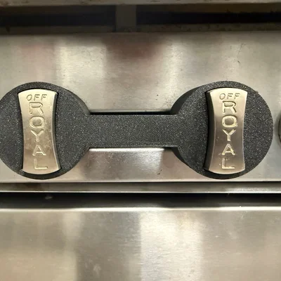 Thanh khóa núm vặn bếp gas Royal Range Knob Locker an toàn