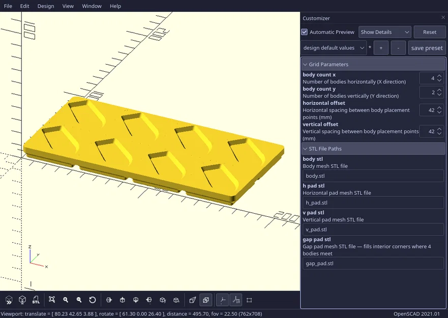 Bộ đế Gridfinity trưng bày 3D Benchy kèm trình tạo mẫu! - Image 3