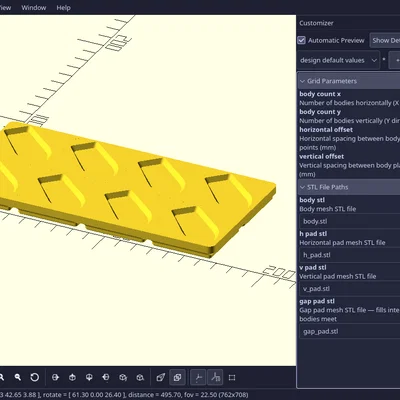 Bộ đế Gridfinity trưng bày 3D Benchy kèm trình tạo mẫu!