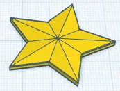 Mô hình 3D ngôi sao trang trí Glo Star cực đẹp cho không gian nhà - Image 1