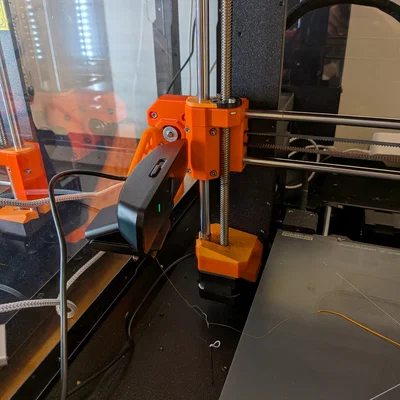 Ngàm gắn Camera trục X cho máy in 3D Prusa MK4S trong Enclosure