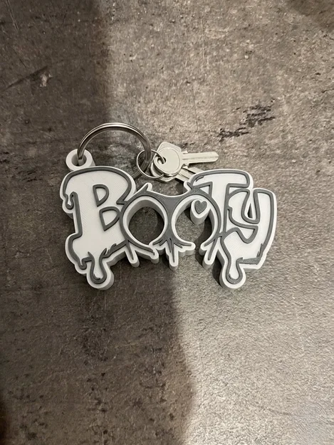 Móc khóa Rubber Loofy in 3D - Phụ kiện độc đáo phong cách Graffiti - Image 3