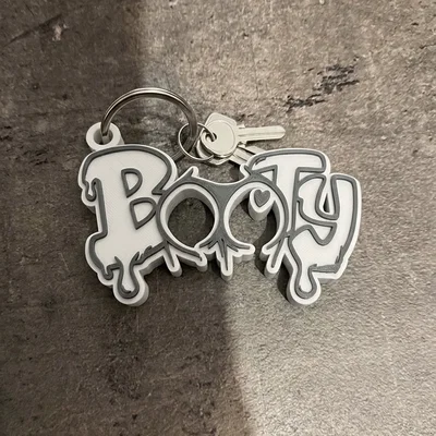 Móc khóa Booty – Phong cách Graffiti 3D độc đáo