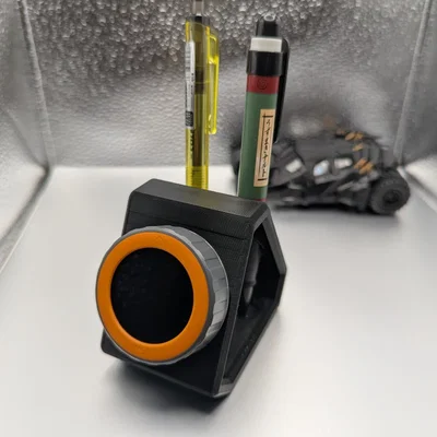 Giá đỡ để bàn M5Stack Dial kèm khay cắm bút và rãnh đi dây USB-C