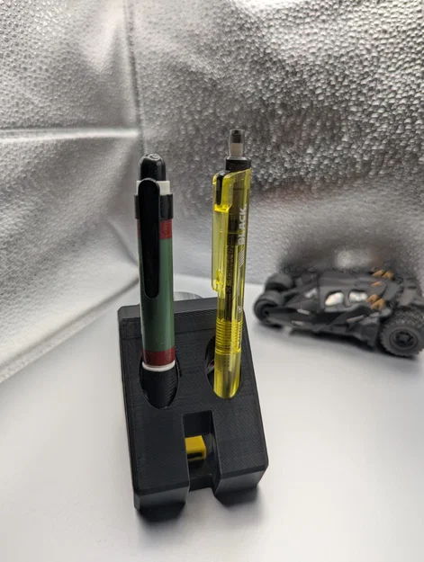 Giá đỡ để bàn M5Stack Dial kèm khay cắm bút và rãnh đi dây USB-C - Image 4