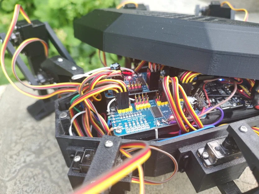 Hexapod - Robot 6 chân chi phí dưới 100€ - Image 8