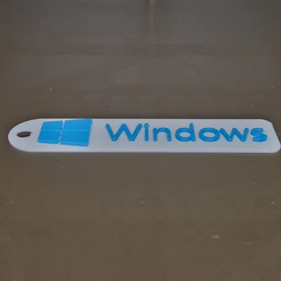 Móc khóa logo kiểu Windows