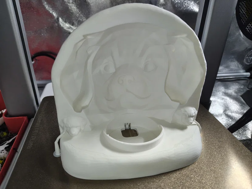 Đèn 3D Chú Cún Low Poly – Hiệu Ứng Ảo Giác Độc Đáo - Image 4
