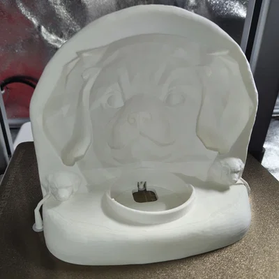 Đèn 3D Chú Cún Low Poly – Hiệu Ứng Ảo Giác Độc Đáo