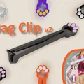 Kẹp miệng túi hình chân mèo v2 - Thumbnail 1