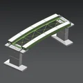 Đế cầu lắp ghép cho đường ray cong Märklin H0 số 24912 [R=1114.6mm-12.1°] - Thumbnail 1