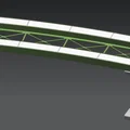Đế cầu lắp ghép cho đường ray cong Märklin H0 số 24912 [R=1114.6mm-12.1°] - Thumbnail 2