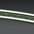 Đế cầu lắp ghép cho đường ray cong Märklin H0 số 24912 [R=1114.6mm-12.1°] - Thumbnail 3