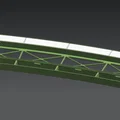Đế cầu lắp ghép cho đường ray cong Märklin H0 số 24912 [R=1114.6mm-12.1°] - Thumbnail 4