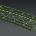 Cầu dầm thép lắp ghép cho ray cong Märklin H0 số 24912 [R=1114.6mm-12.1°] - Thumbnail 6