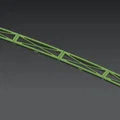 Cầu dầm thép lắp ghép cho ray cong Märklin H0 số 24912 [R=1114.6mm-12.1°] - Thumbnail 7