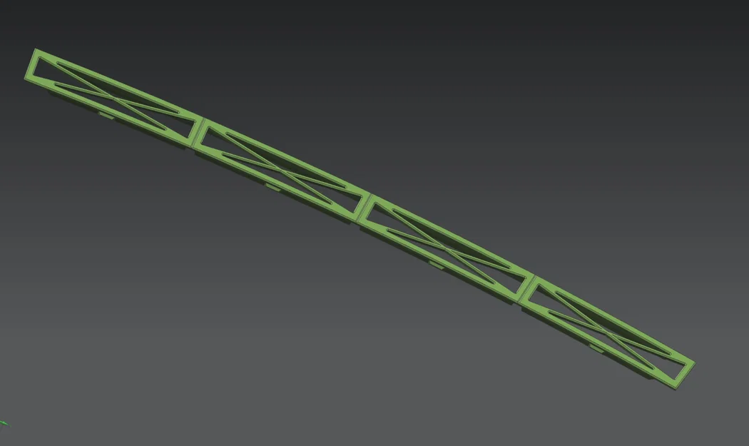 Cầu dầm thép lắp ghép cho ray cong Märklin H0 số 24912 [R=1114.6mm-12.1°] - Image 8