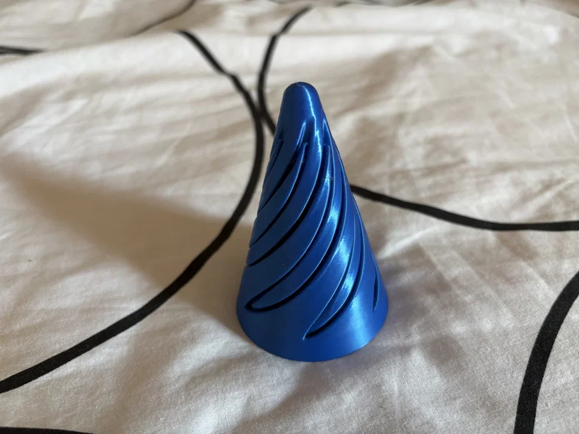 Spiral Cone Fidget - Mô hình nón xoắn giải trí in 3D độc đáo - Image 2