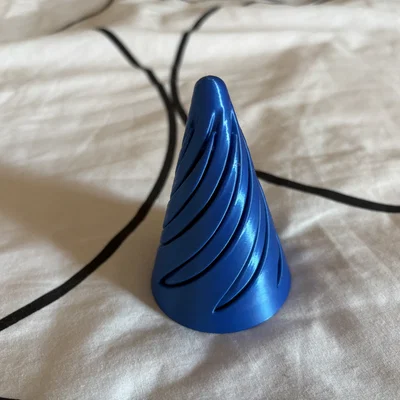 Spiral Cone Fidget - Mô hình nón xoắn giải trí in 3D độc đáo