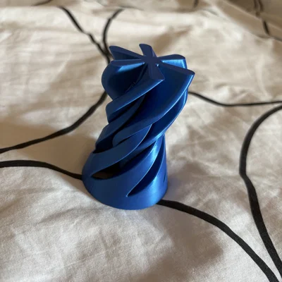 Spiral Cone Fidget - Mô hình nón xoắn giải trí in 3D độc đáo