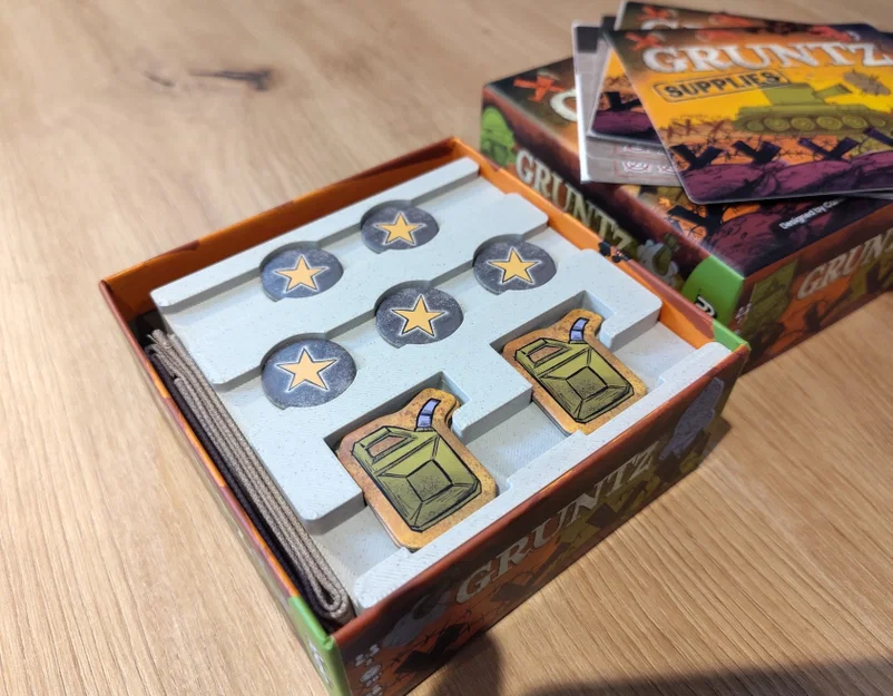 Bộ khay 3D tổ chức linh kiện board game Gruntz tiện lợi - Image 2