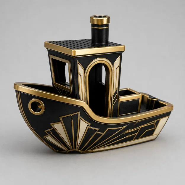 Mô hình Art Deco Benchy - Tuyệt tác thuyền in 3D đầy tính nghệ thuật - Image 1