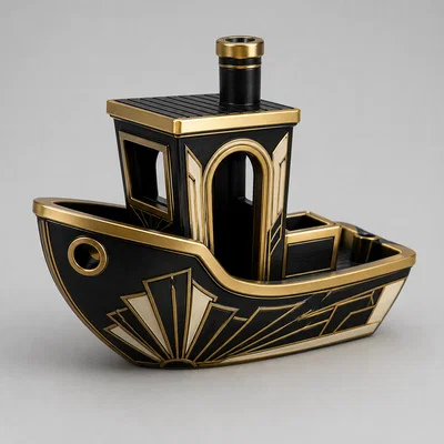 Mô hình Art Deco Benchy - Tuyệt tác thuyền in 3D đầy tính nghệ thuật