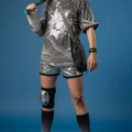 Karina – Mô hình Cyberpunk đường phố với gậy bóng chày - Thumbnail 2