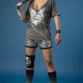 Karina – Mô hình Cyberpunk đường phố với gậy bóng chày - Thumbnail 3
