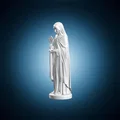 Tượng Thánh Clare - Mô hình in 3D sắc nét - Thumbnail 8